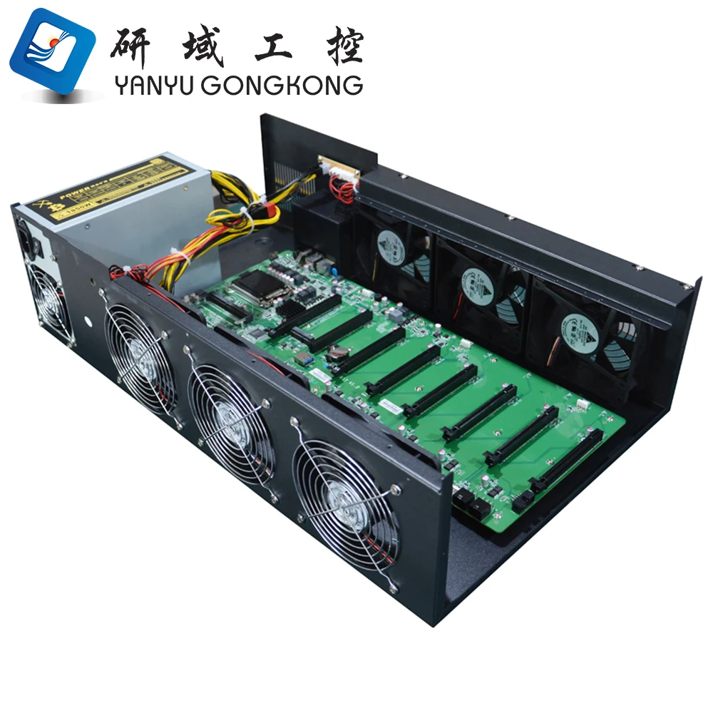 2018 8gpu Mining Motherboar!   d Eth Bitcoin Mining Hardware Ethereum Mining Rig Case With1850w Miner Psu Buy Bitcoin Mining Rig Bitcoin Mining - 